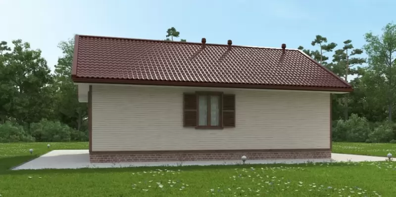 Дом из профилированного бруса Д-011, фото 3