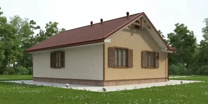 Дом из профилированного бруса Д-011, фото 4