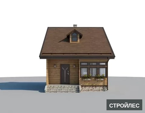 Дом Д-001 из профилированного бруса, фото 2