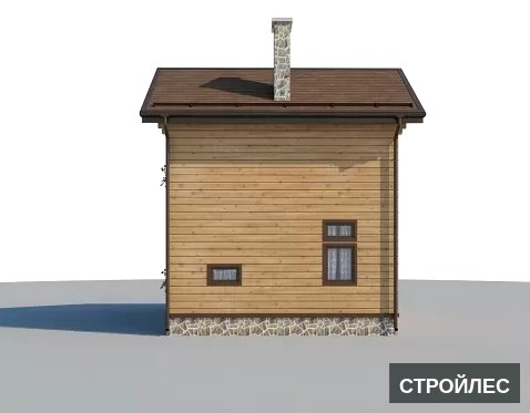 Дом Д-001 из профилированного бруса, фото 4