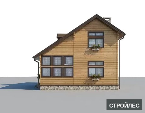 Дом Д-001 из профилированного бруса, фото 5